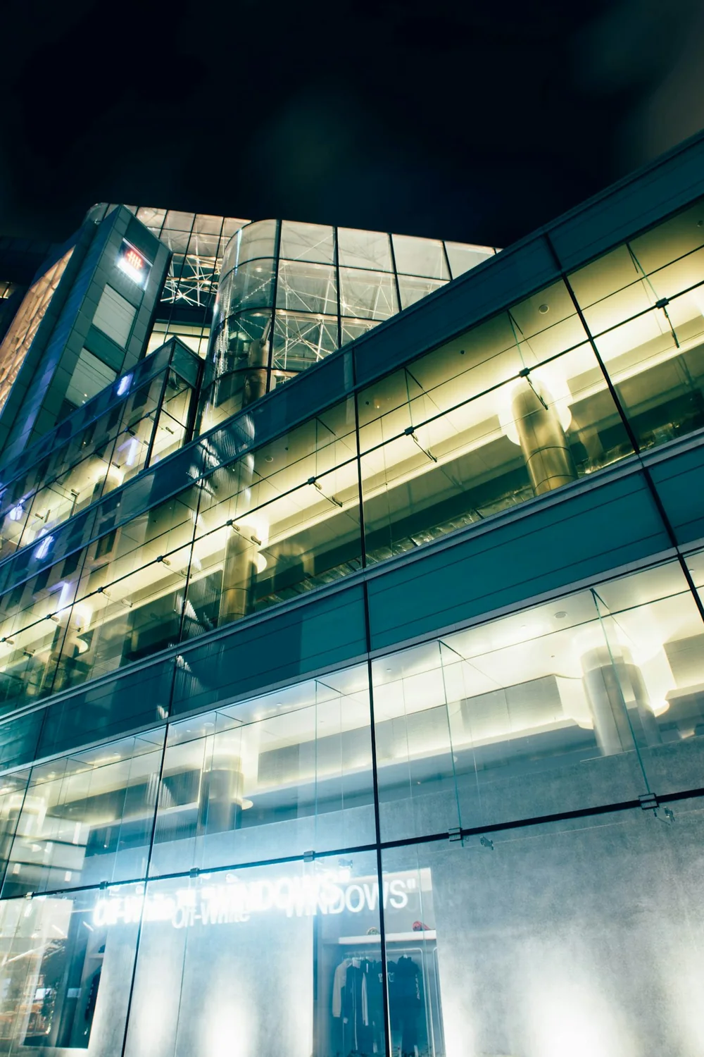 Modern glass architecture